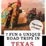 road trips in Texas pin
