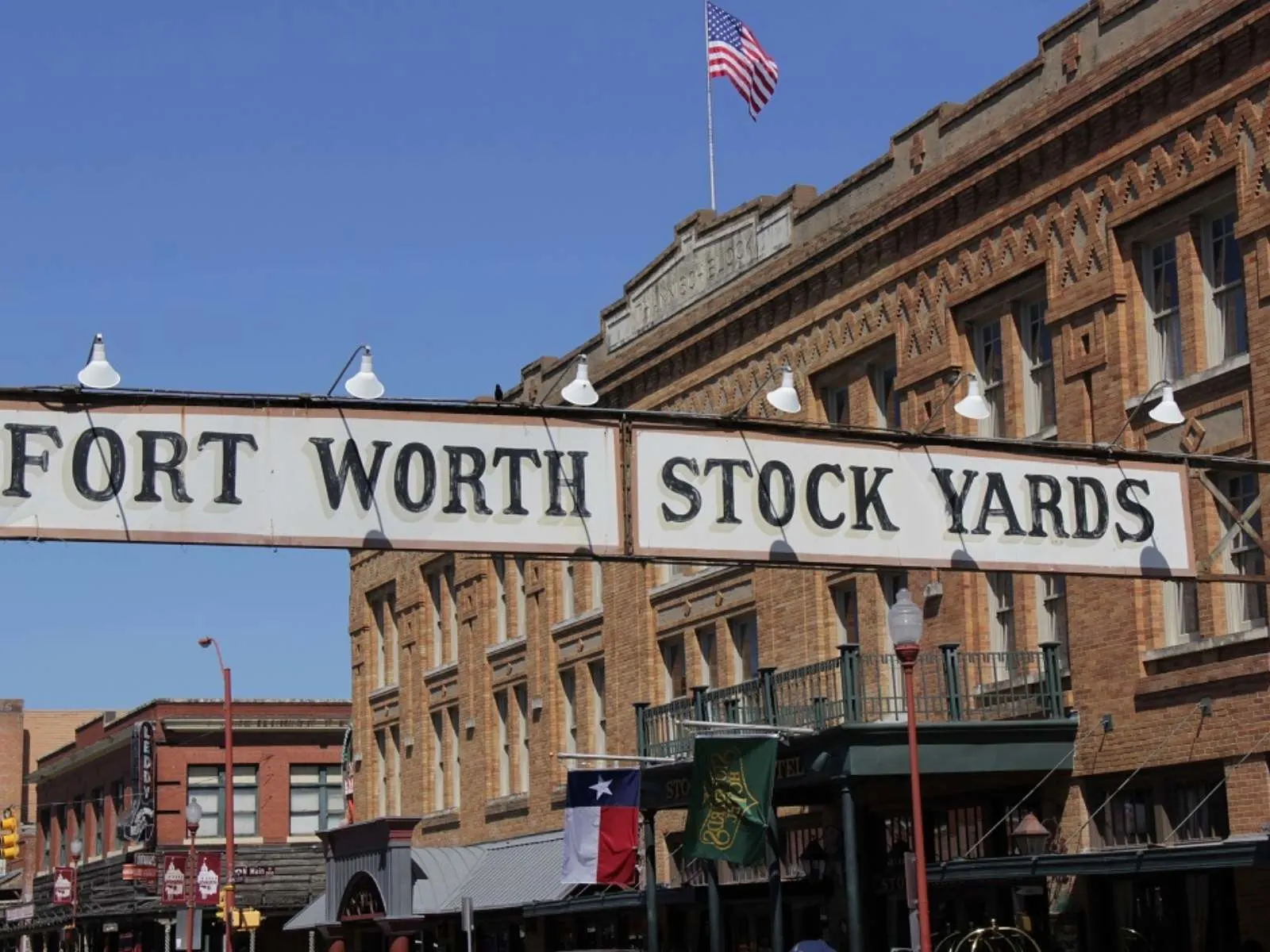 fort worth stockyards sign