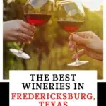 Fredericksburg Wineries Pinterest image