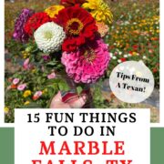 Things to do in Marble Falls Texas Pinterest Pin