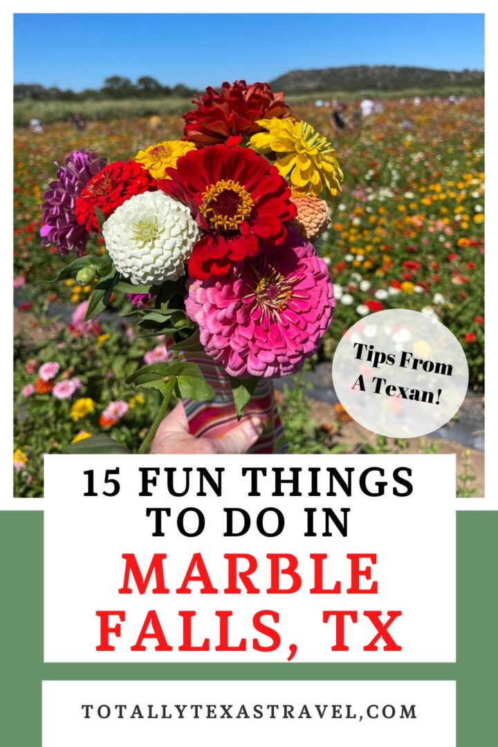Things to do in Marble Falls Texas Pinterest Pin