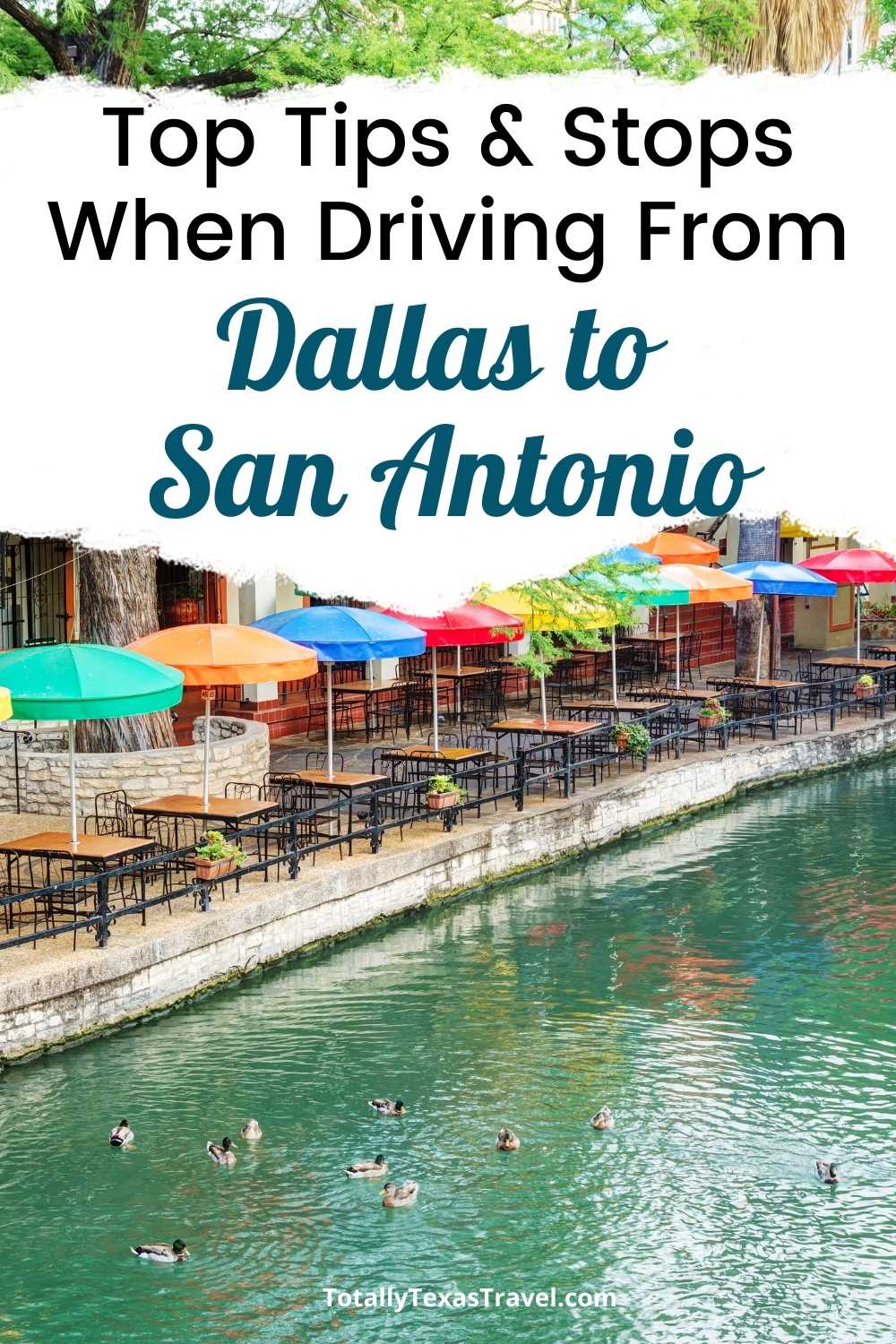 Driving from Dallas to San Antonio Pin