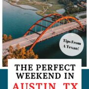 weekend in Austin itinerary