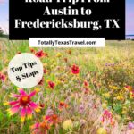 Austin to Fredericksburg Pinterest Pin