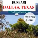 Lakes In Dallas Pinterest Image