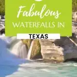 Texas waterfalls Pin Image