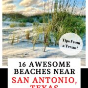 beaches in San Antonio Pinterest Image