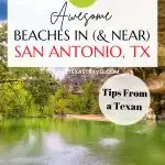 San Antonio Beaches Pin Image