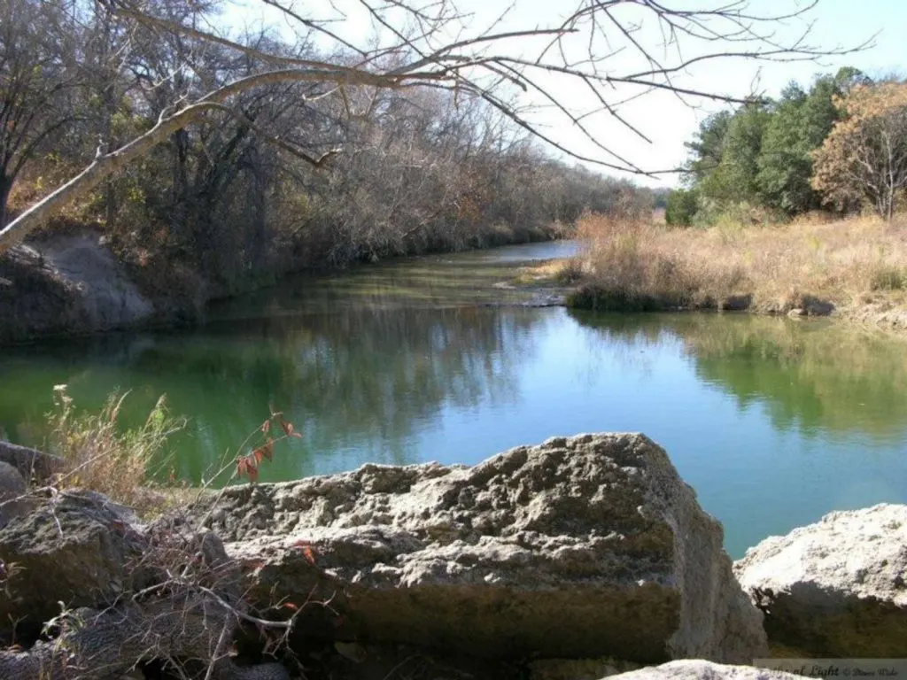 river at Dinosaur Valley-one of the things to do in Granbury TX