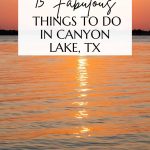Canyon Lake Texas Pin