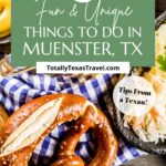 Things to do in Muenster Texas Pin Image