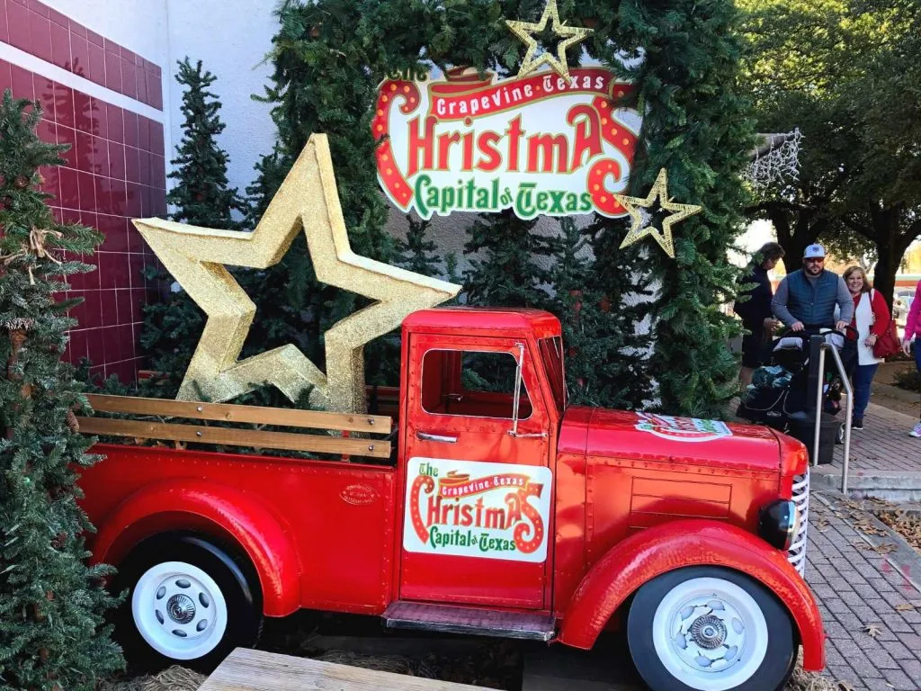 Christmas in Texas display in Grapevine