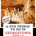 things to do in Georgetown, TX Pinterest Image