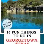 things to do in Georgetown, TX Pinterest Image