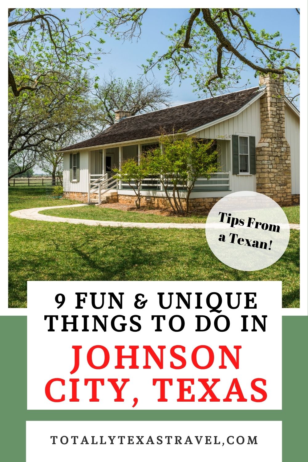 things to do in Johnson City, Texas Pin