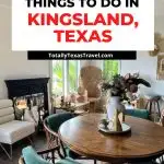 Kingsland Texas Pin