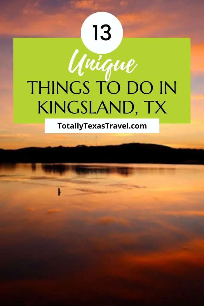 Kingsland Texas Pinterest Pin