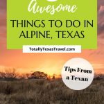 things to do in Alpine Texas Pinterest Pin