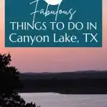 Canyon lake Pin Image