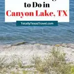 Canyon Lake TX Pinterest Image