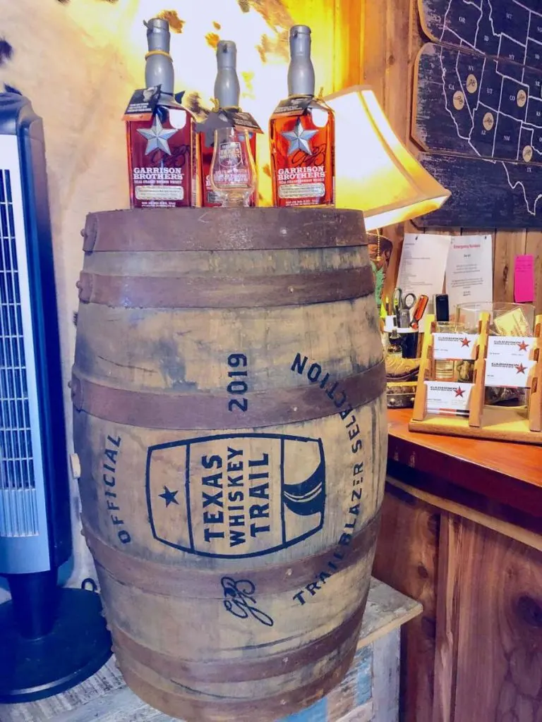 Garrison Brothers distillery is part of the Texas whiskey trail