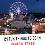 things to do in Denton, Texas Pinterest Pin