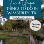 things to do in Wimberley, Texas pin image