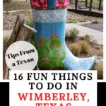 things to do in Wimberley, Texas pin image