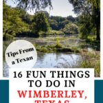 things to do in Wimberley, TX Pinterest Pin