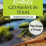 romantic getaways in Texas for couples Pin