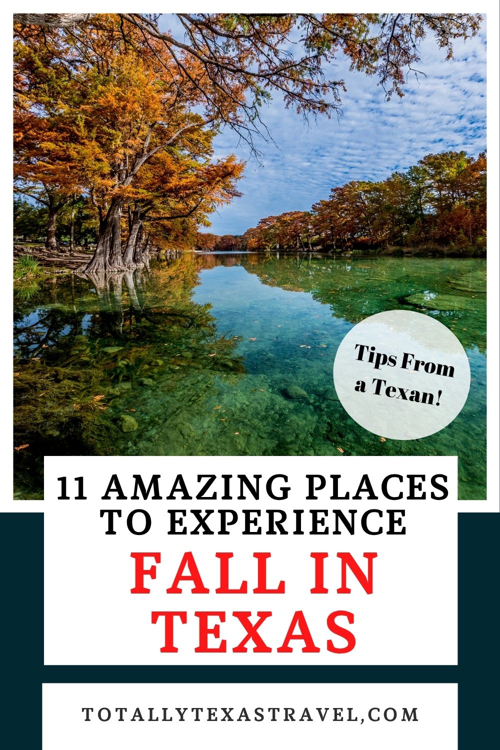 Fall in Texas Pin Image