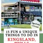 Kingsland Texas Pin