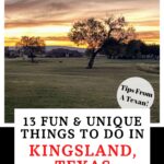 Kingsland Texas Pin