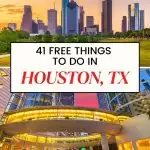 things to do in Houston for free Pin Image