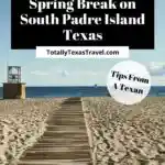 Spring Break South Padre Island Pin