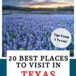 Places to visit in Texas Pinterest Pin