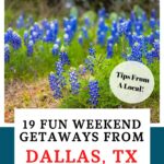 weekend getaways from Dallas pin