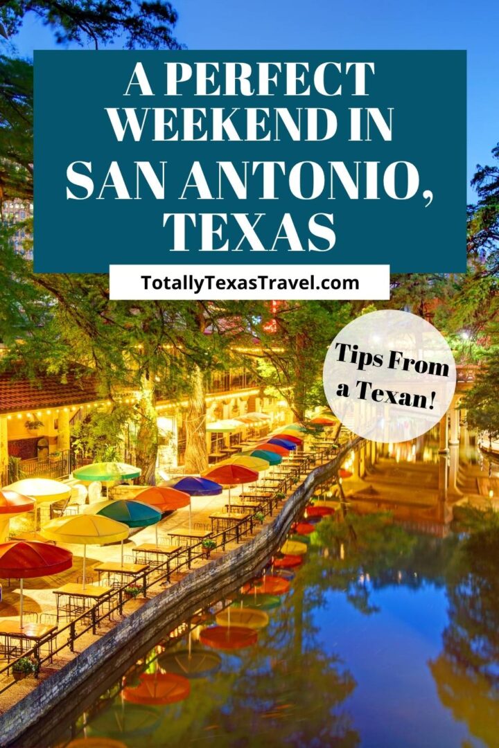 San Antonio Weekend itinerary Pin Image