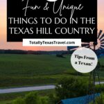 things to do in Texas Hill Country pin image