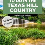things to do in Texas Hill Country pin image