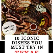 Texas foodie bucket list Pinterest Pin