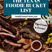 Texas foodie bucket list Pinterest Pin