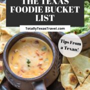 Texas foodie bucket list Pinterest Pin