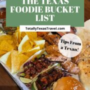 Texas foodie bucket list Pinterest Pin
