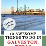 things to do in Galveston Pinterest Image