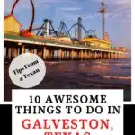 Things to do in Galveston Texas Pin