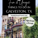 Things to do in Galveston Texas Pin