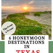 Honeymoon destinations in Texas Pinterest Pin