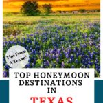 Honeymoon destinations in Texas Pinterest Image