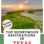 Honeymoon destinations in Texas Pinterest Pin